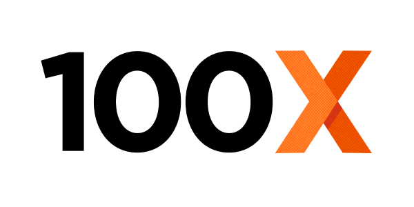 100X